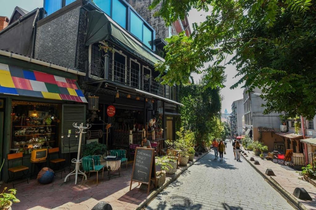Daire Taksim Private Terrace Close To Antique Store Galata Port Cihangir *