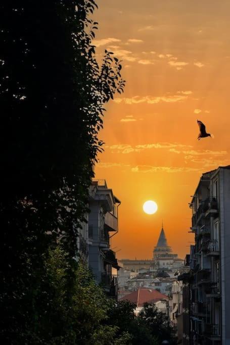 Taksim Private Terrace Close To Antique Store Galata Port Cihangir Daire *