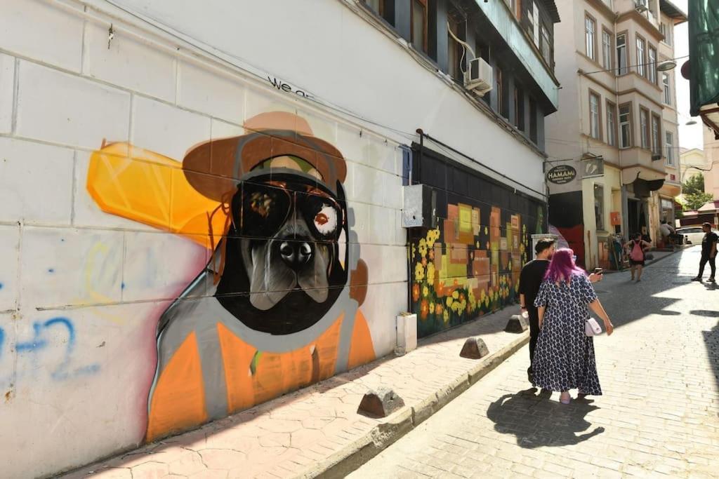 Taksim Private Terrace Close To Antique Store Galata Port Cihangir Daire İstanbul