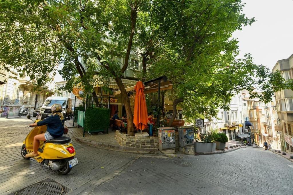 Taksim Private Terrace Close To Antique Store Galata Port Cihangir İstanbul
