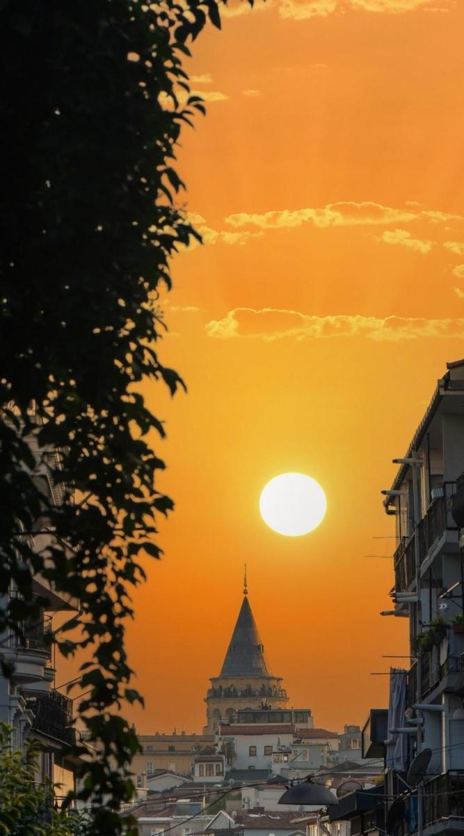 Taksim Private Terrace Close To Antique Store Galata Port Cihangir Daire